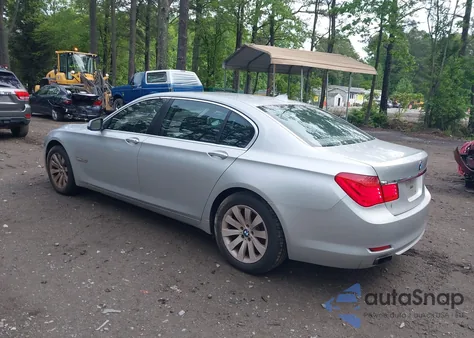2011 BMW 750Li xDrive из США, поврежденный, VIN WBAKC8C53BC433168
